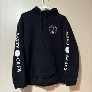 Men’s Salty Crew Black Hoodie size large